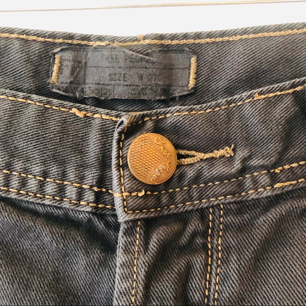 Free people | Black Denim Shorts - Picture 3 of 3